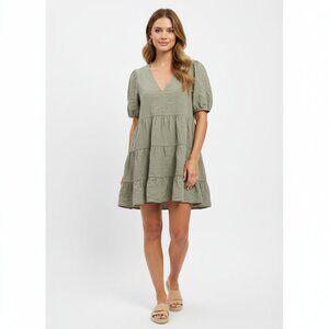 Zara Women’s Dress | Size L | Light Clay Color | Elegant & Chic